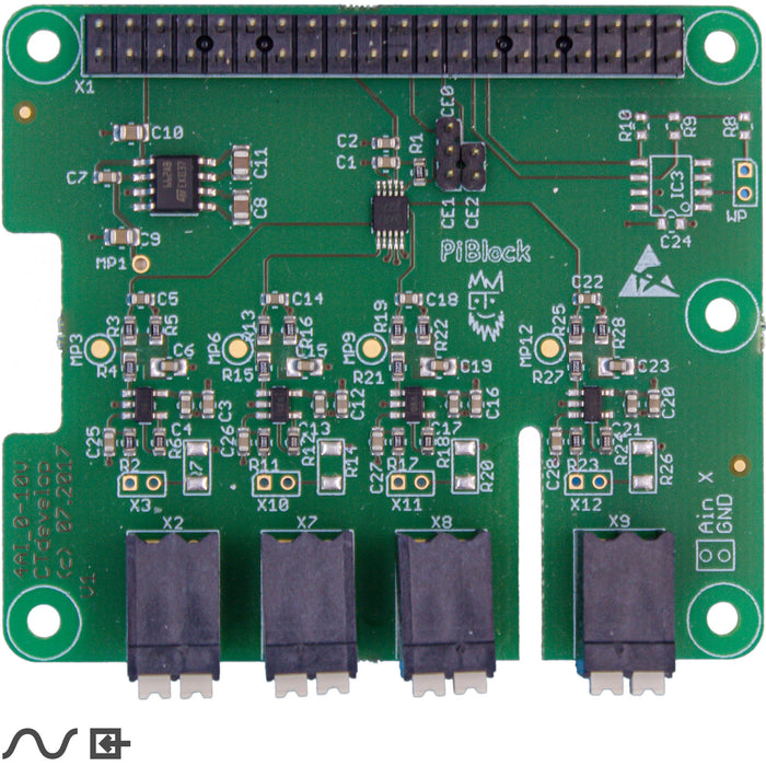 PiBlock 4 analog inputs