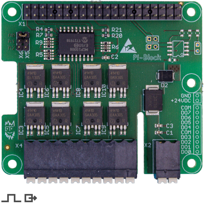 PiBlock 8 digital outputs